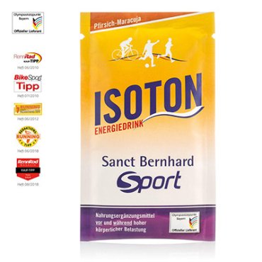 Sanct Bernhard Sport Isoton-Energiedrink Pfirsich-Maracuja Sachet 36 g