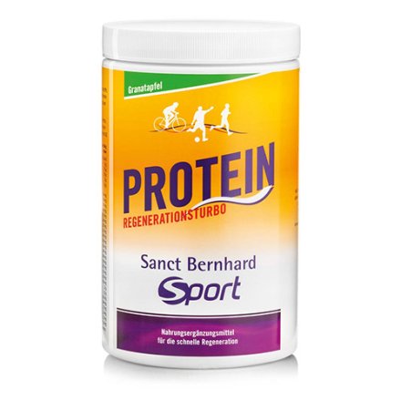 Sanct Bernhard Sport Protein Regenerationsturbo Granatapfel 750 g