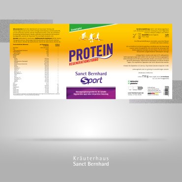 Sanct Bernhard Sport Protein Regenerationsturbo Granatapfel 750 g