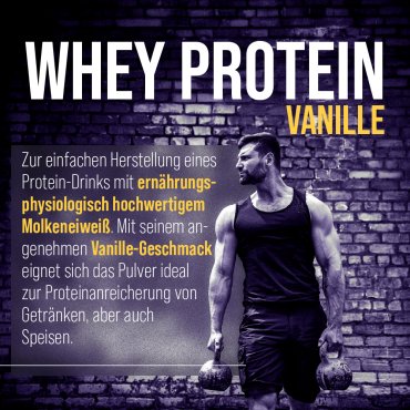 Sanct Bernhard Sport Whey-Protein Vanille 1000 g