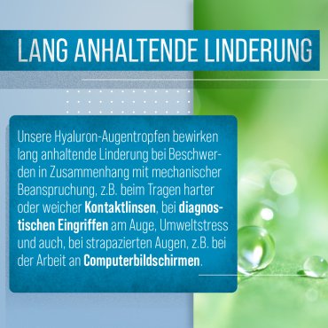 Hyaluron-Augentropfen 0,3 % 10 ml