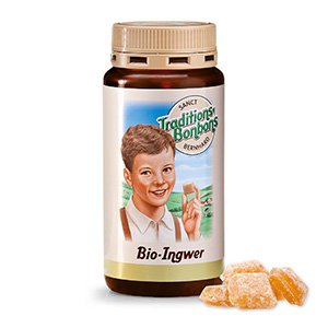 Bonbons de tradition au gingembre bio