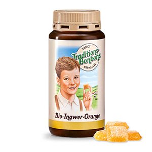 Traditions-Bonbons Bio Ingwer-Orange