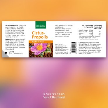Cistus-Propolis-Rachenspray 30 ml