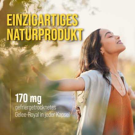 Vitamin-Kapseln mit Gelee-Royal 120 Kapseln