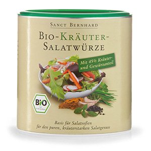 Condimento alle erbe aromatiche per insalata bio
