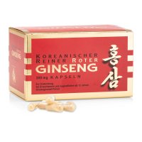 Gélules de ginseng rouge pur de Corée 300 mg 200 gélules