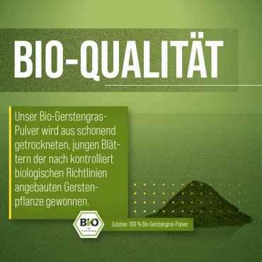 Bio-Gerstengras-Pulver 350 g