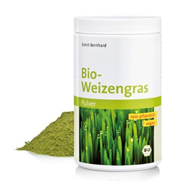 Poudre d'herbe de bl&eacute; biologique 400 g
