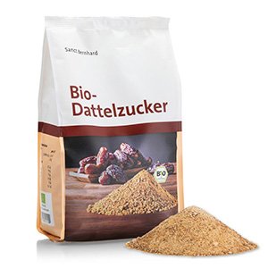 Zucchero di datteri biologici