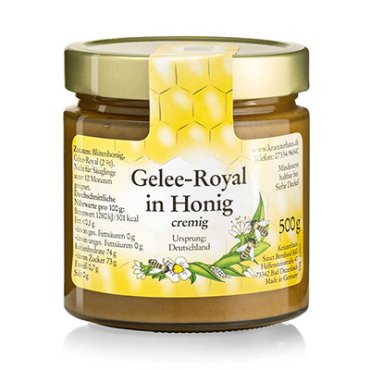 Miel à  la gelée royale 500 g