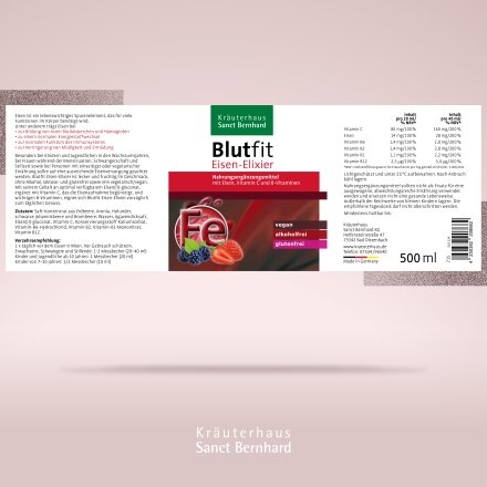 Blutfit Eisen-Elixier 500 ml 500 ml