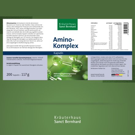 Amino-Komplex-Kapseln 200 Kapseln