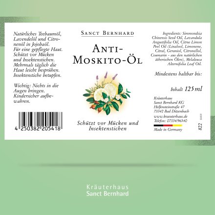Anti-Moskito-Öl 125 ml