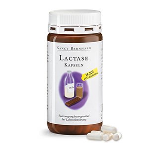 Capsule di lattasi 14.000 unità di FCC per capsula 150 capsule