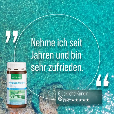 Hyaluronsäure-Kapseln 400 mg 120 Kapseln