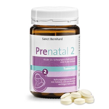 Prenatal 2&nbsp;Schwangerschaft und Stillzeit Tabletten 100 Tabletten