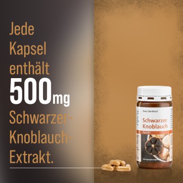 Schwarzer-Knoblauch-Kapseln 120 Kapseln