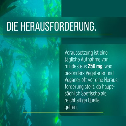 Omega-3-Algenöl-Kapseln 60 Kapseln