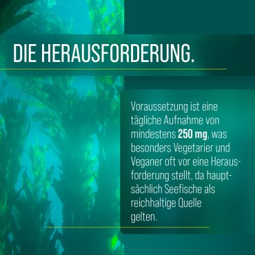 Omega-3-Algenöl-Kapseln 60 Kapseln