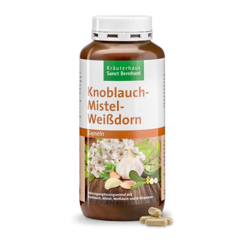Complément Alimentaire AIL - 120 Gélules Dosées à 500 Mg - Marque Natureluxy-shop - Neuf