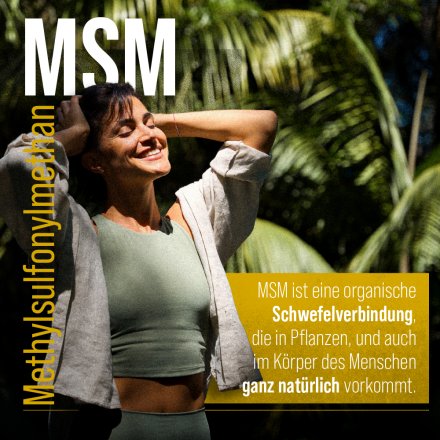 MSM-1000-PLUS-Tabletten 500 Tabletten