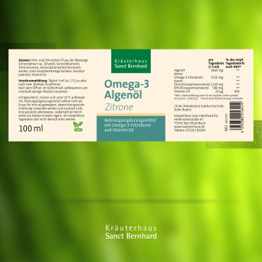 Omega-3-Algen&ouml;l 100 ml