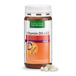 Capsule di vitamina D3+K2 180 capsule