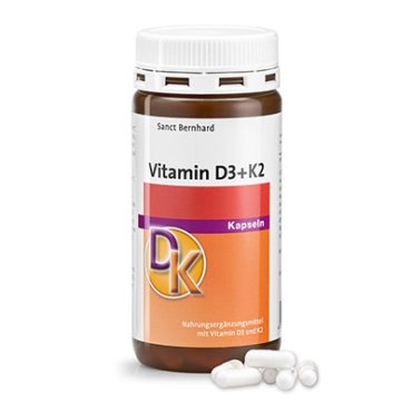 Capsule di vitamina D3+K2 180 capsule