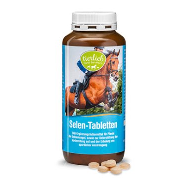 tierlieb Selen-Tabletten für Pferde 500 Tabletten