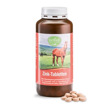 tierlieb Zinc tablets for horses 500 tablets