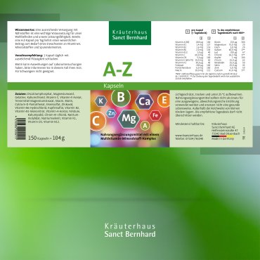 A-Z-Kapseln 150 Kapseln